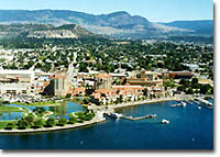 Kelowna from the air