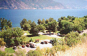 Provincial Campsite, Okanagan Lake, BC